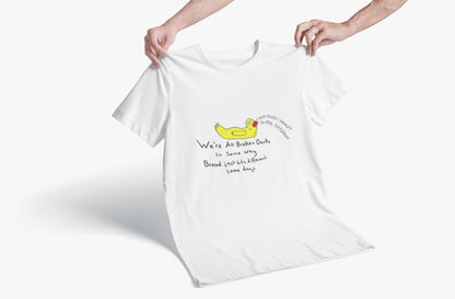 Mental Health Awareness T-Shirt | Addiction T-Shirt | Odd Duck | Hand Drawn | U.K. Artist