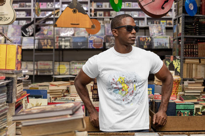 Duck Mandala Octopus Tee | Surreal Abstract Merging Objects