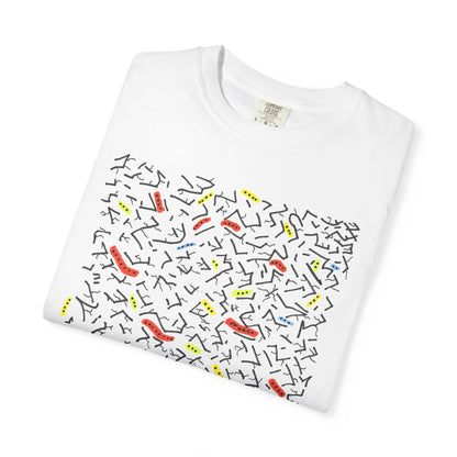 OddDuckBar Dots and Lines Abstract T-shirt
