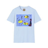 Joan Miró Style Duck Print Tee | Surrealist Abstract Art T-Shirt