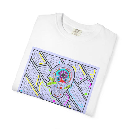 OddDuckBar Psychedelic Musings on the Infinite on a t-shirt
