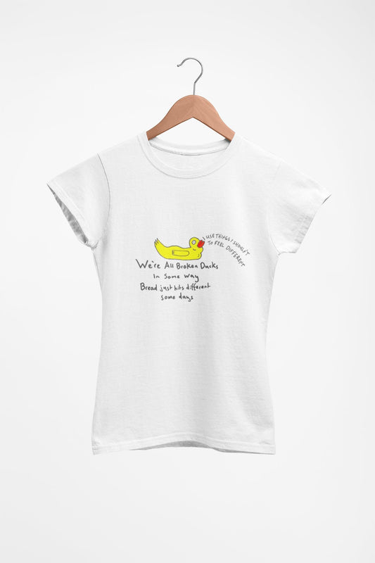 Mental Health Awareness T-Shirt | Addiction T-Shirt | Odd Duck | Hand Drawn | U.K. Artist